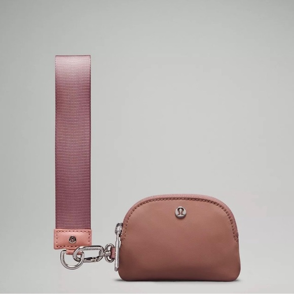 Lululemon Dual Pouch Wristlet- Pink Pastel/Twilight Rose - Picture 5 of 7